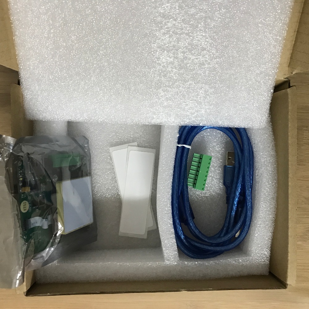 Small Size Interface Long Range UHF RFID Module with development Kit with USB RS232 WG free testing tags and free English SDK